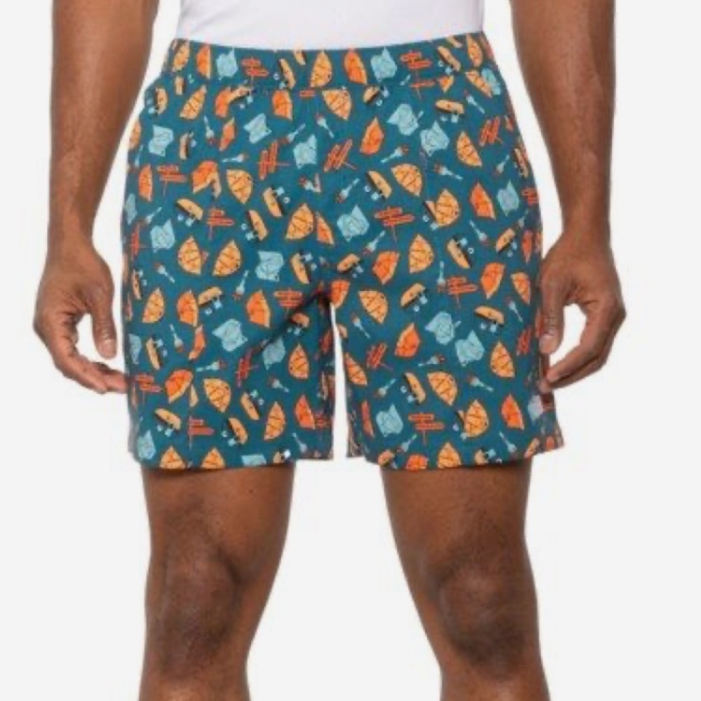 The North Face Men’s Class V Stretch Performance Shorts NWT Blue Coral